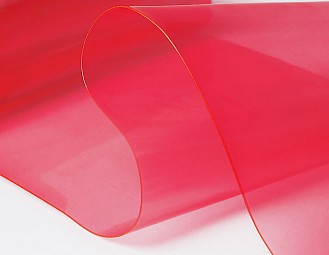 Rollo Film PVC Flexible (20 metros lineales) 1400mmx600micras Color Transparente Verde