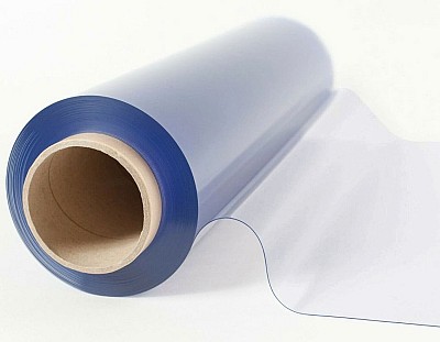 Rollo Film PVC Flexible (20 metros lineales) 1370mmx1000micras Alta Transparencia UV Ign&iacute;fugo M2